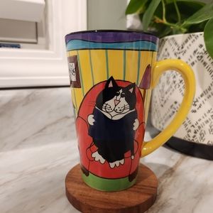 Catzilla Hand Painted Mug